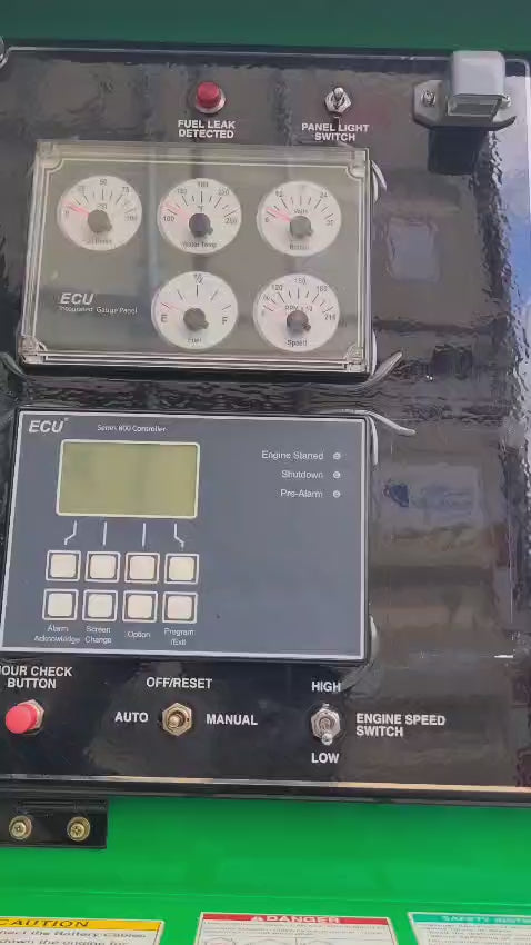 2016 MQ Whisperwatt DCA70SSIU4F Towable Generator-70kva