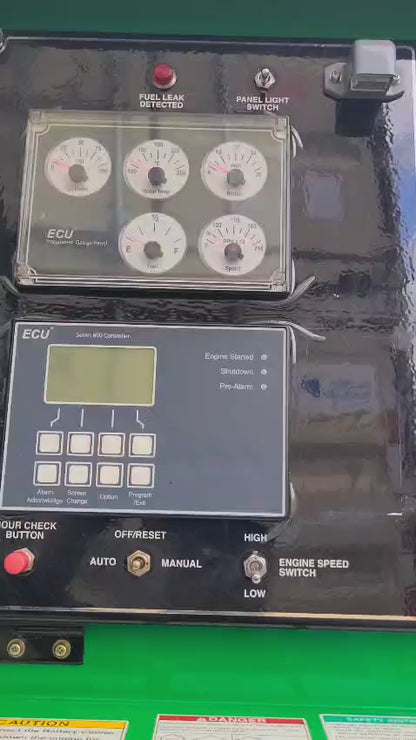 2016 MQ Whisperwatt DCA70SSIU4F Towable Generator-70kva