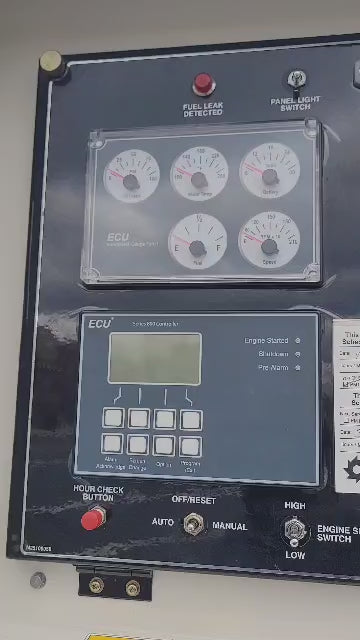 2017 MQ Whisperwatt DCA70SSIU4F Towable Generator-70kva