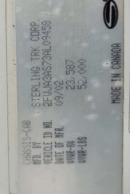 2002 Sterling A9500 Semi-Truck Tractor