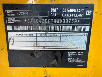 2015 CAT 420F2IT Backhoe Loader