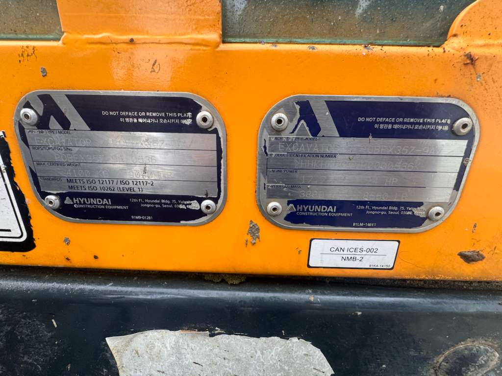 2017 Hyundai Roblex 35Z-9A Mini Excavator