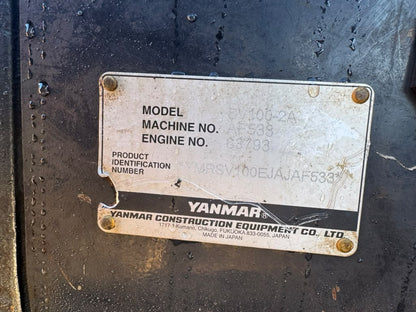 2018 Yanmar SV100-2A Excavator