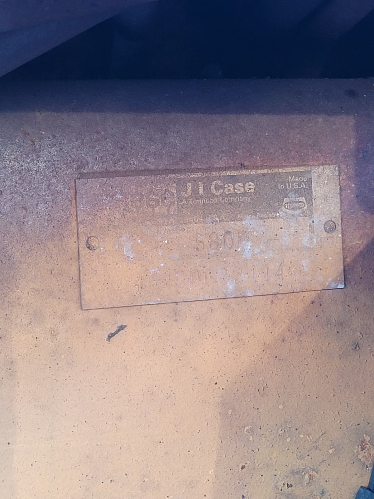 1989 CASE 580K Loader Backhoe w/Extendahoe