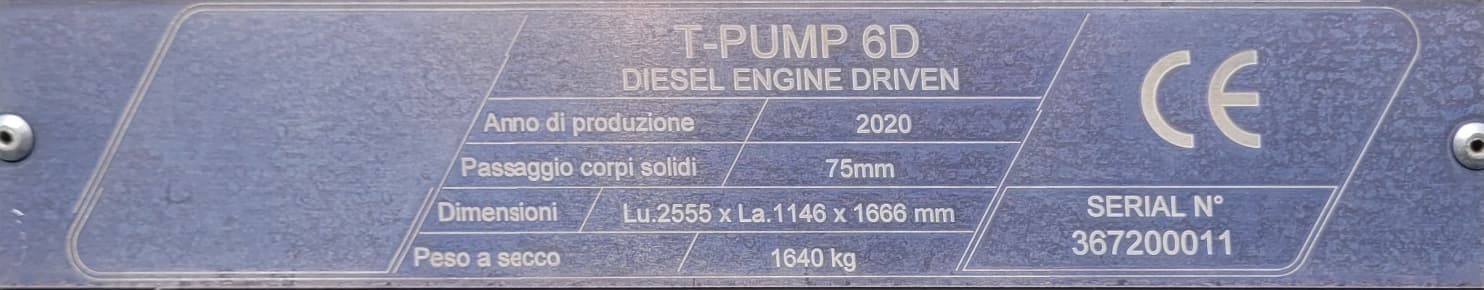 2020 FTG Equipment  T-Pump 6K Self-priming Centrifugal Pump-Towable