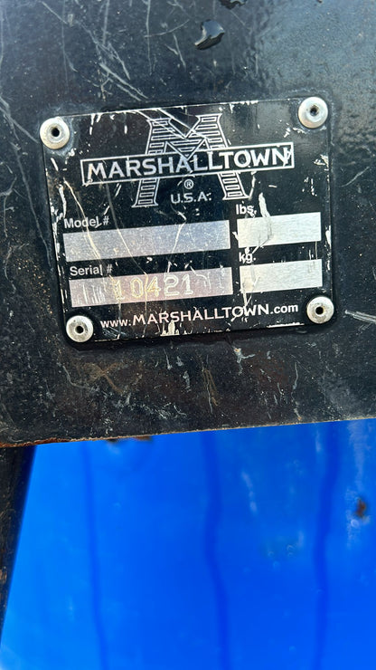 Marshalltown 300DD Utility Mixer-Towable