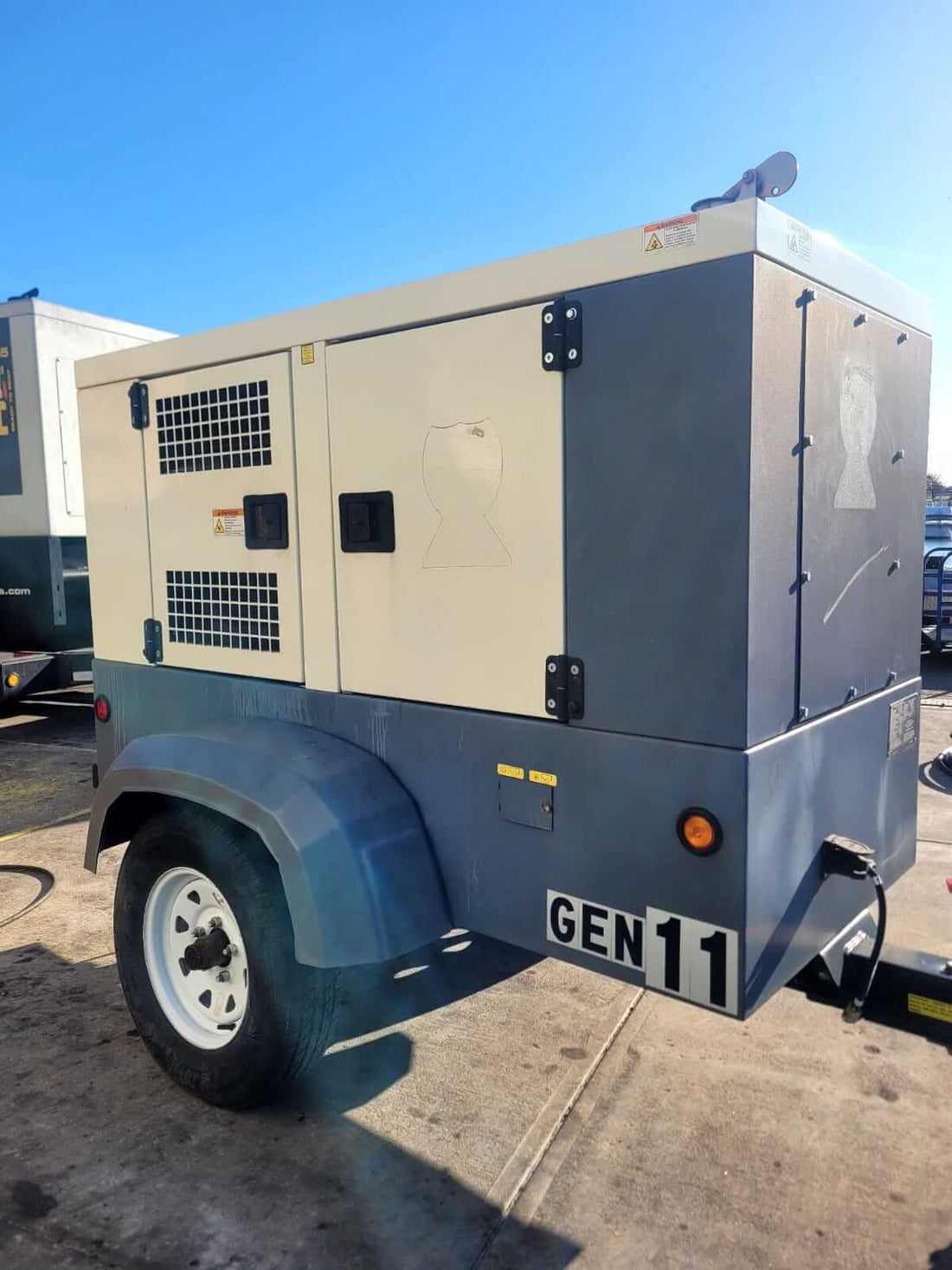 2017 Atlas Copco QAS45 (45kva) Towable Generator
