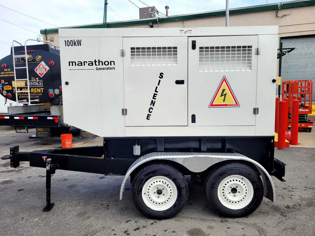 2013 Marathon 100KW (125kva) Towable Generator