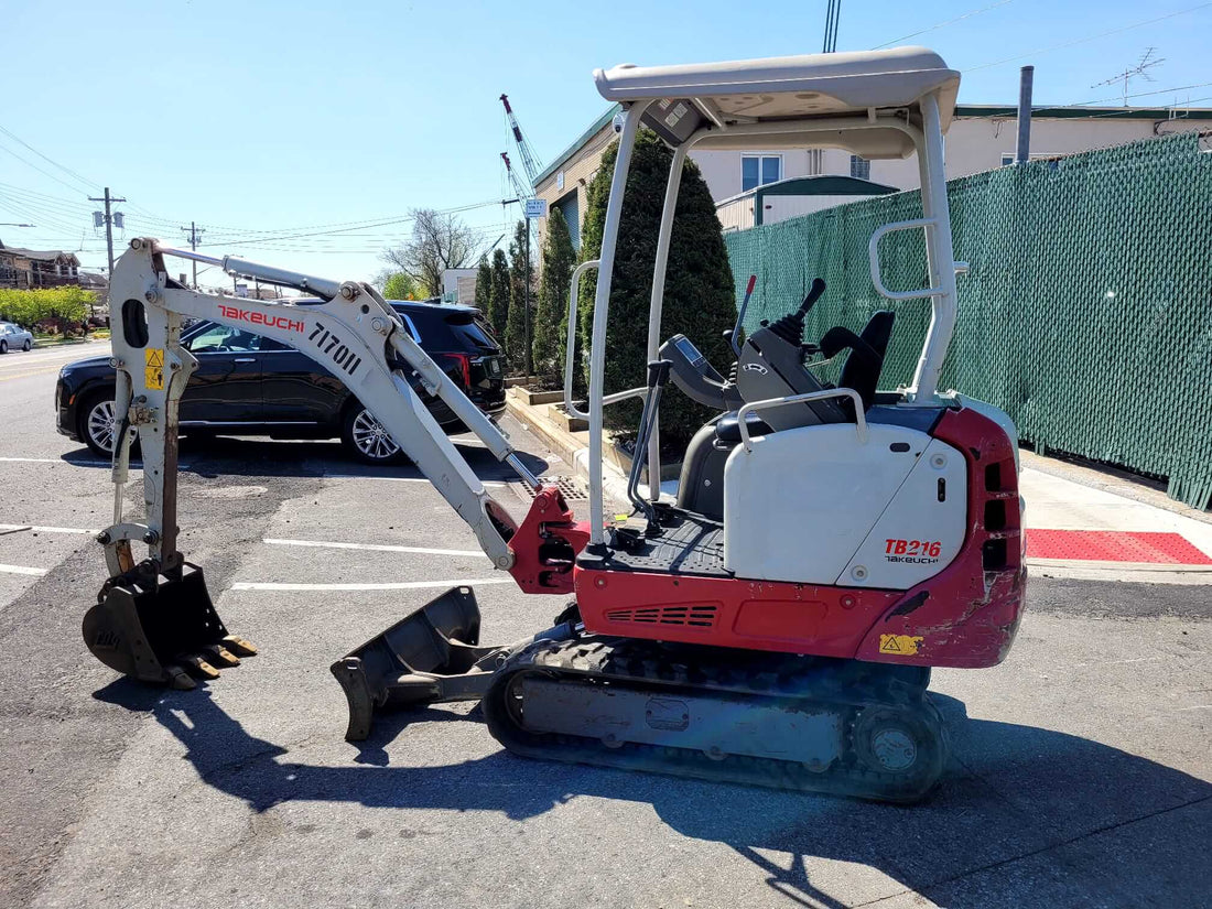 2017 Takeuchi TB216 Mini Excavator