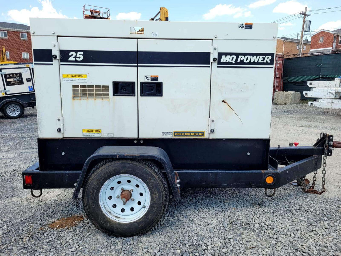 2014 MQ Whisperwatt DCA 25SSIU4F Towable Generator