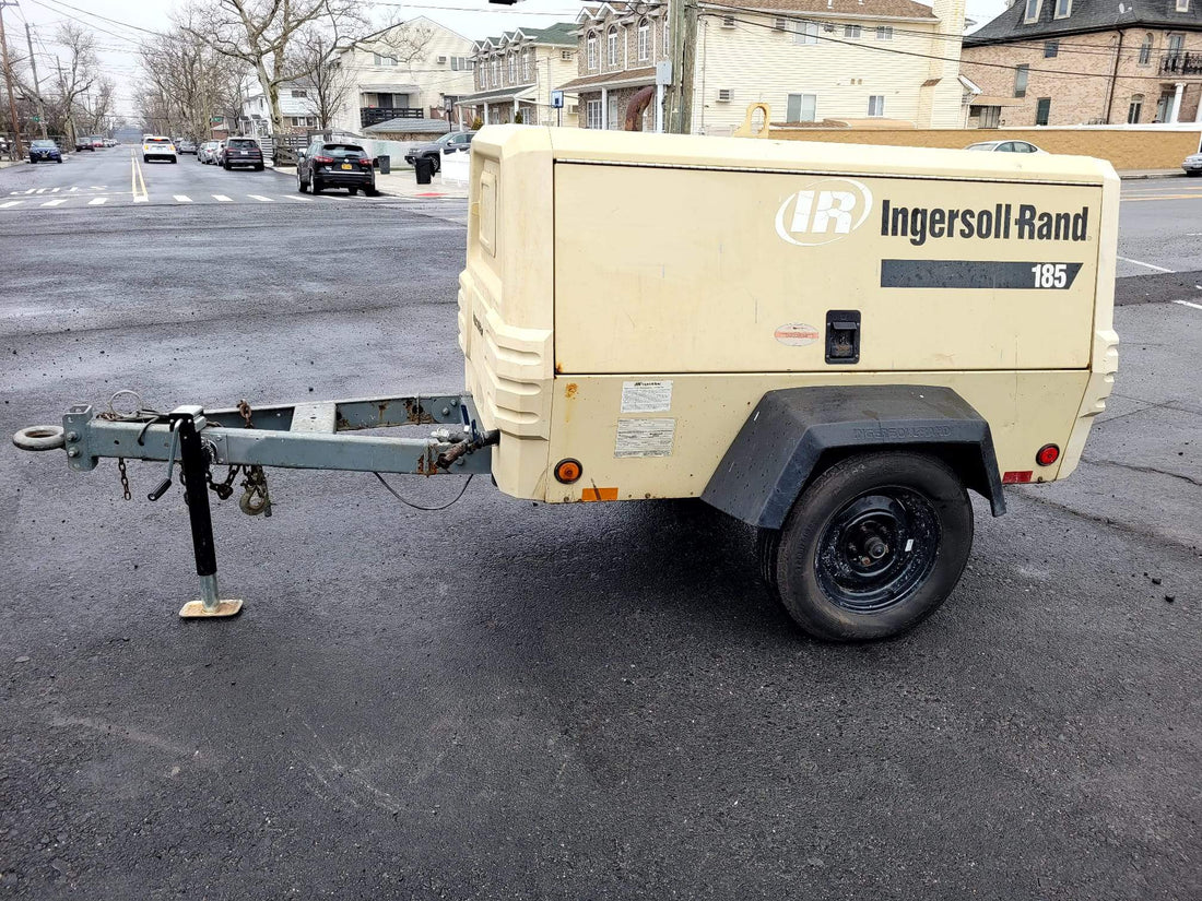 2004 Ingersoll Rand P185WJD Tow Behind Air Compressor