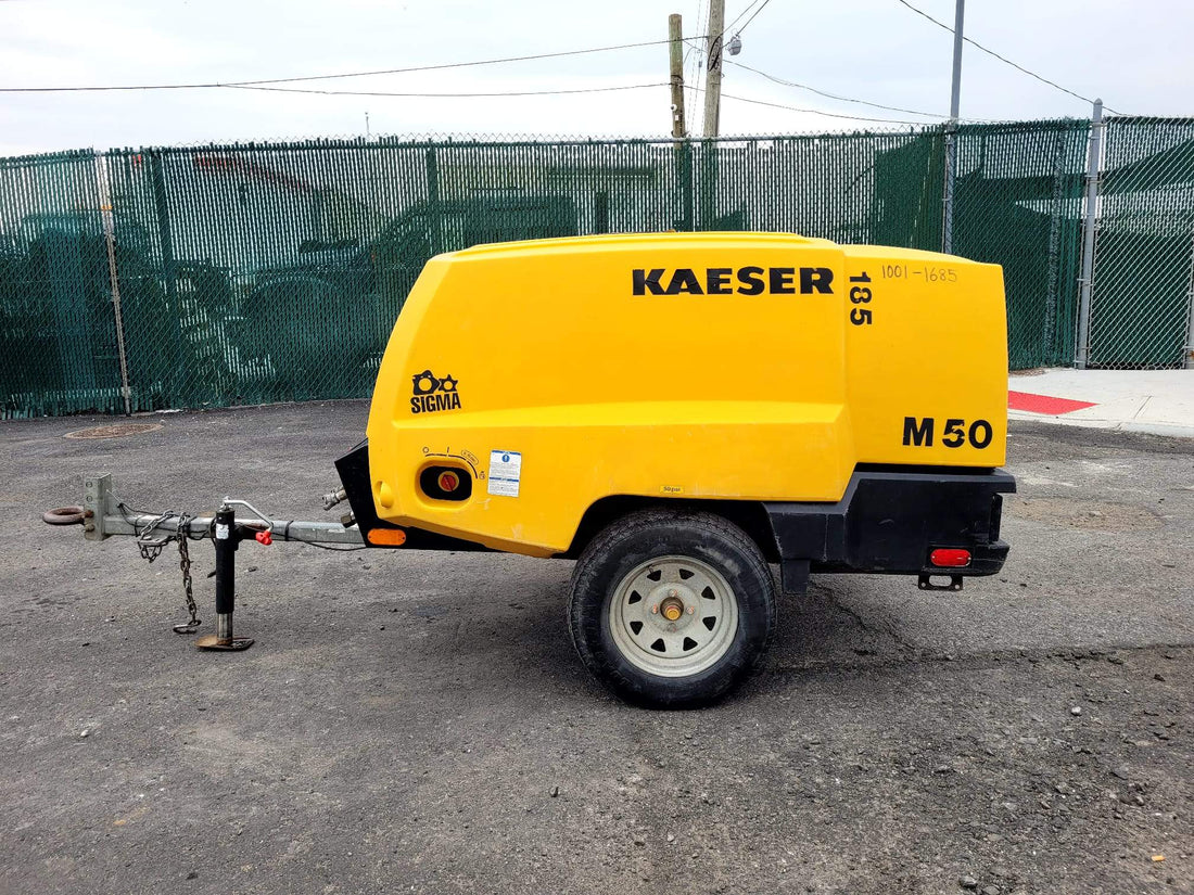 2015 Kaeser M50PE Tow Behind Air Compressor