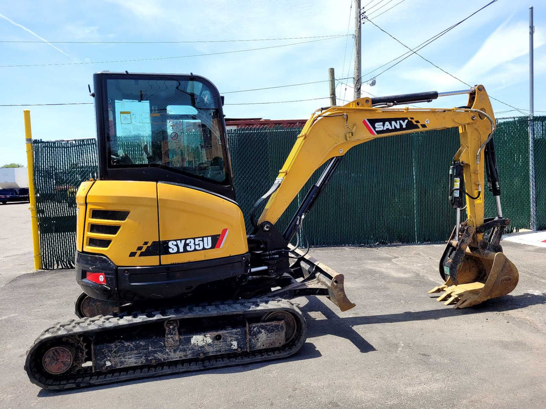 2018 Sany SY35U Mini Excavator