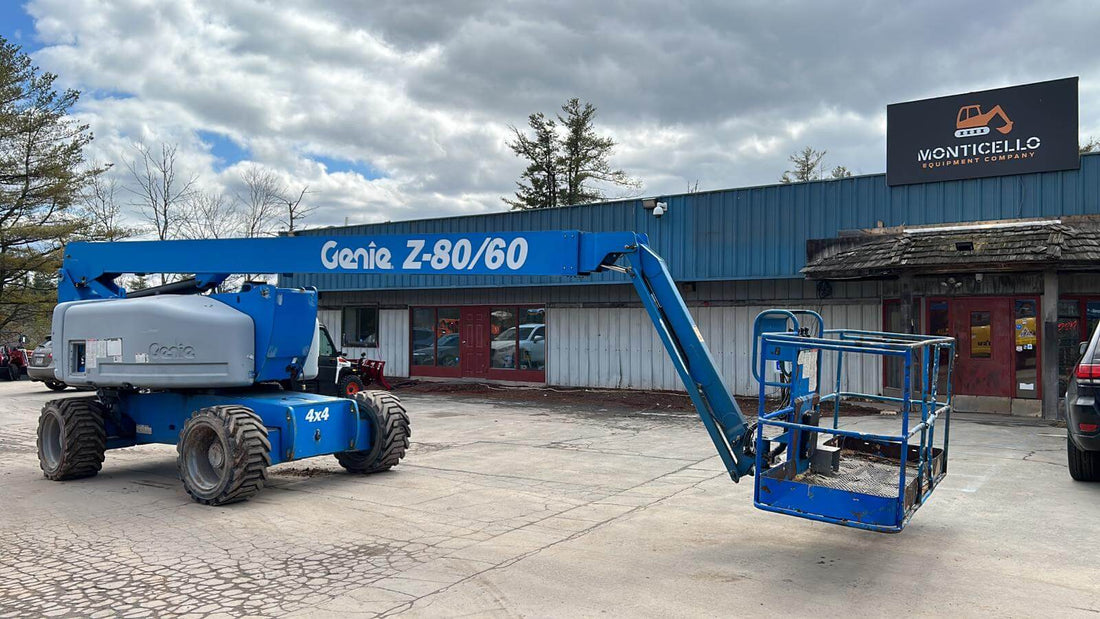 2013 Genie X80/60 Articulating Boom Lift