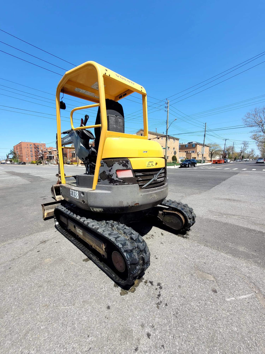 2014 Volvo ECR38 Mini Excavator