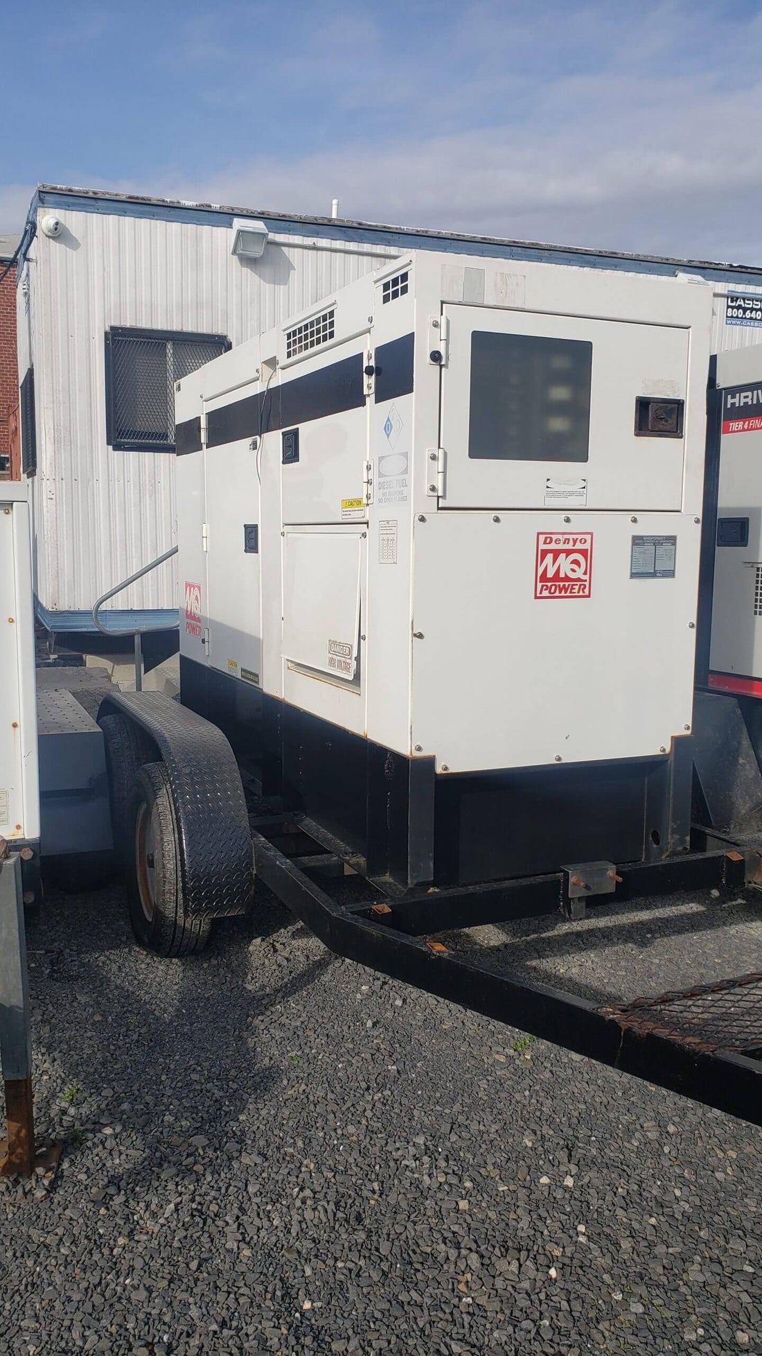 2004 Multiquip Whisperwatt DCA 70USI Towable Generator