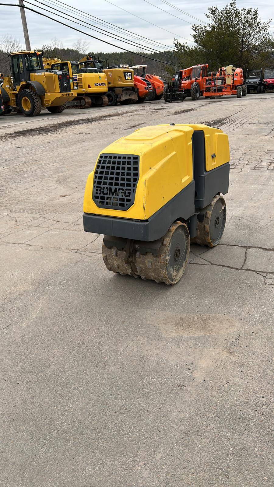 2011 Bomag BMP8500 Remote Controlled Trench Roller