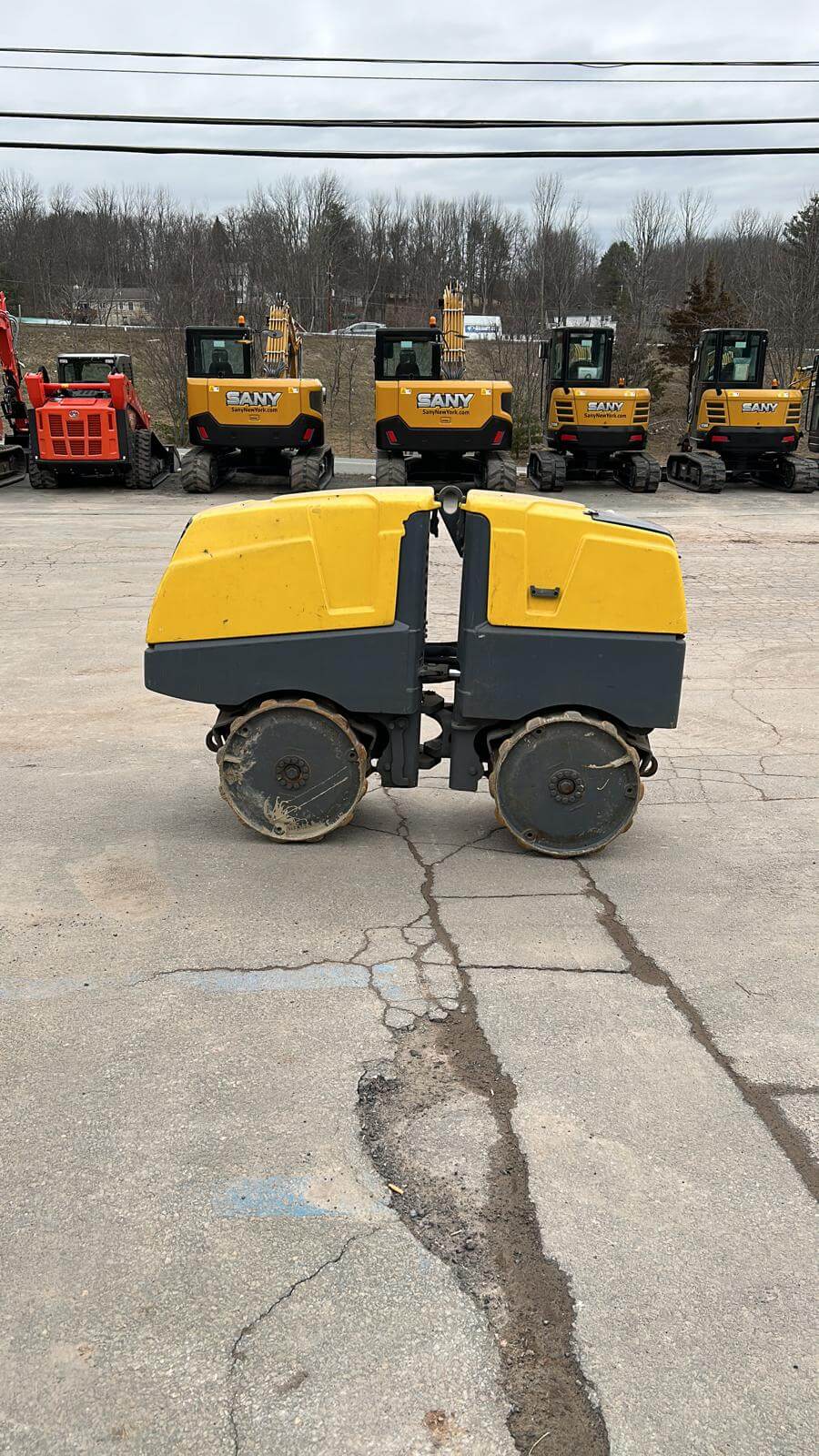 2011 Bomag BMP8500 Remote Controlled Trench Roller