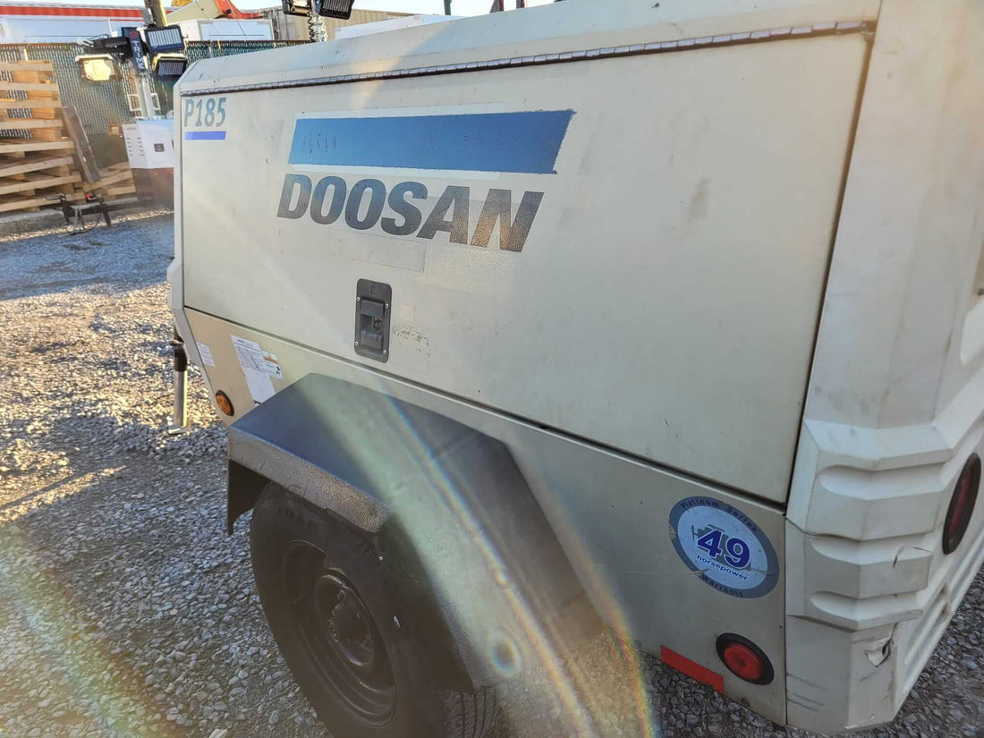 2013 Doosan P185WJD Towable Air Compressor
