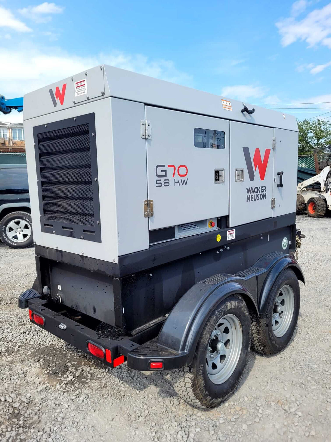 2020 Wacker Neuson G70 Towable Generator