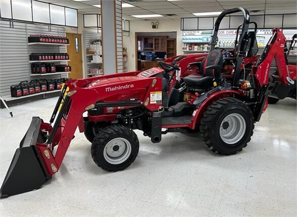 2022 Mahindra Max 26XL HST Compact Utility Tractor with Loader and Backhoe-New