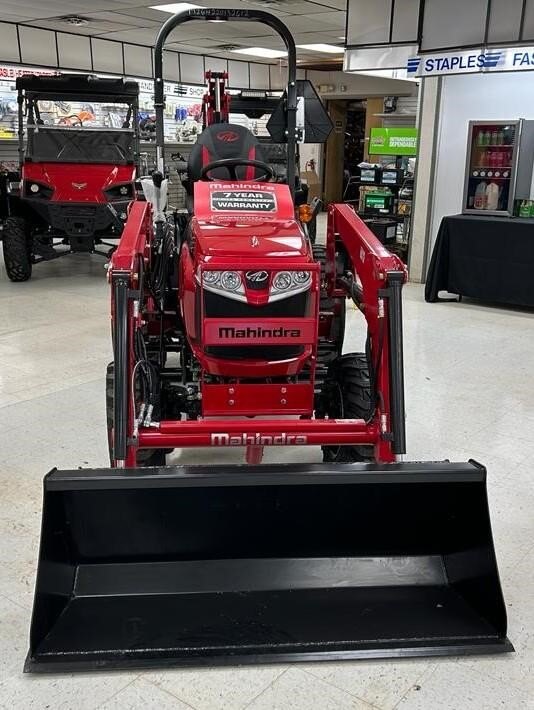 2022 Mahindra Max 26XL HST Compact Utility Tractor with Loader and Backhoe-New