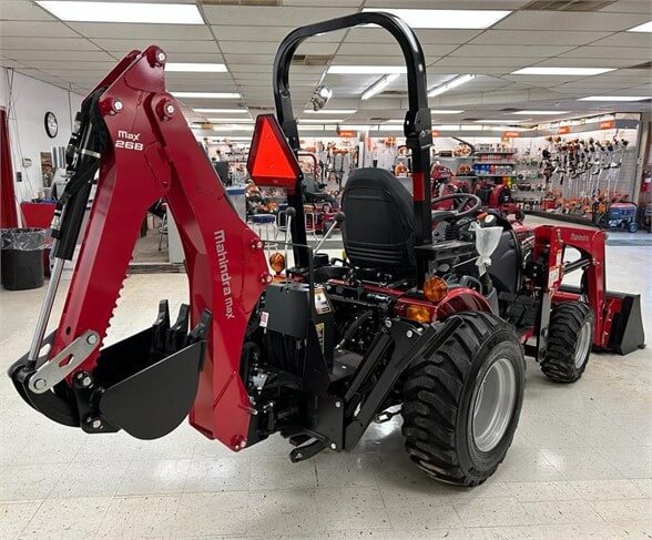 2022 Mahindra Max 26XL HST Compact Utility Tractor with Loader and Backhoe-New