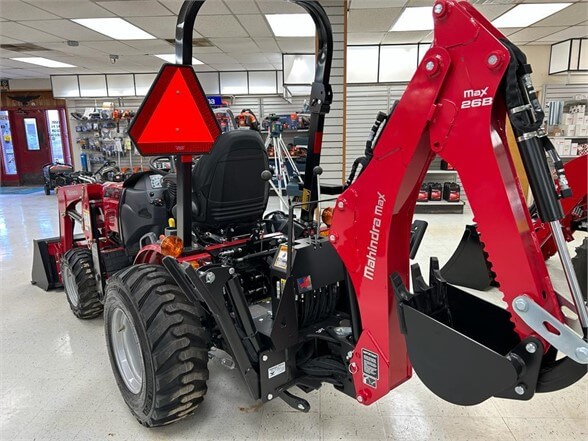 2022 Mahindra Max 26XL HST Compact Utility Tractor with Loader and Backhoe-New